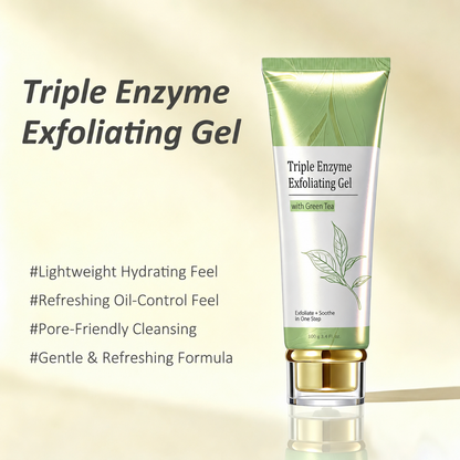 Triple Enzyme Green Tea Exfoliating Aqua Peeling Gel