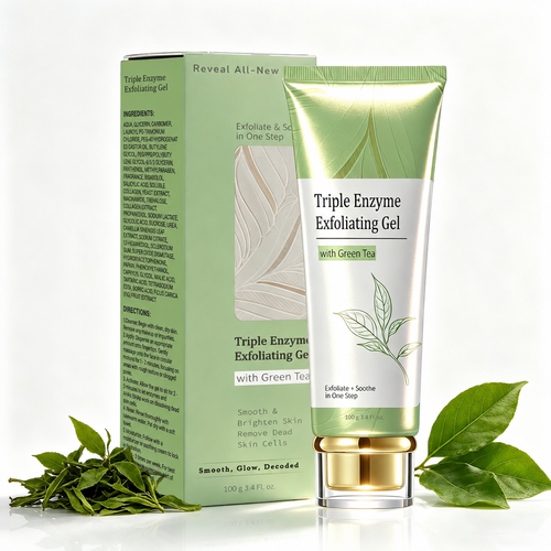 Triple Enzyme Green Tea Exfoliating Aqua Peeling Gel